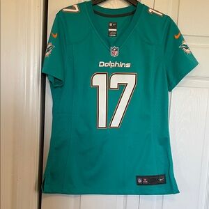 NFL Players On Field Nike Miami Dolphins Tannehill 17 jersey football sz M